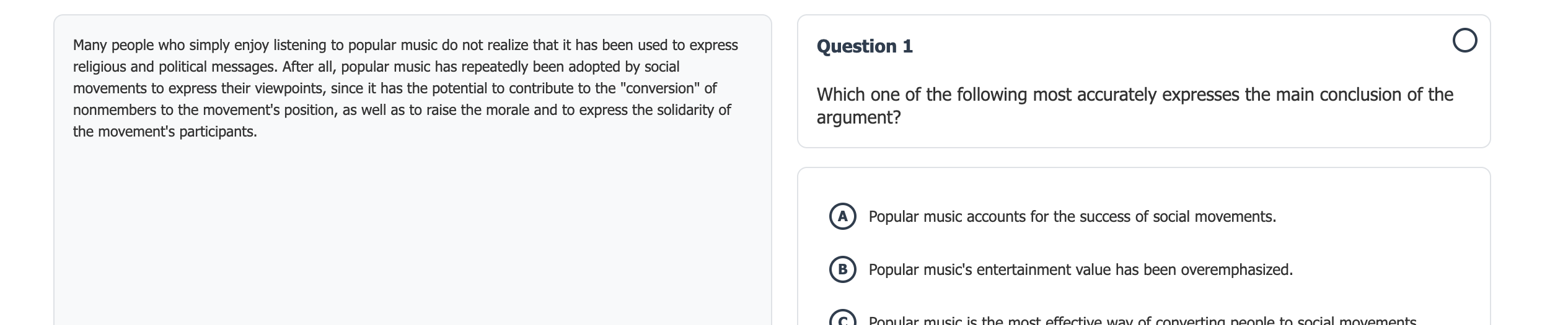 LSAT Practice